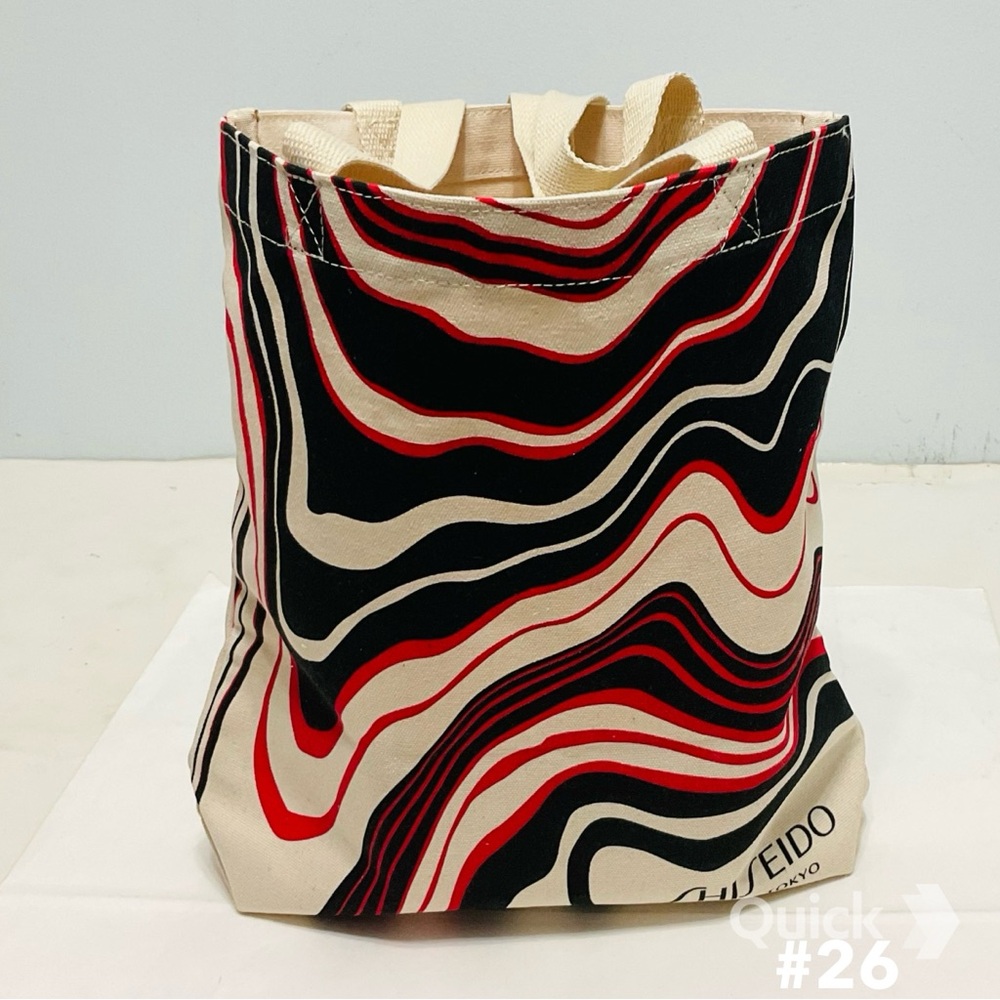 New Shiseido Suminagashi Canvas Tote Bag